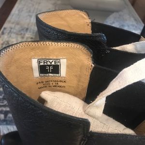 Frye black boots size 8 1/2